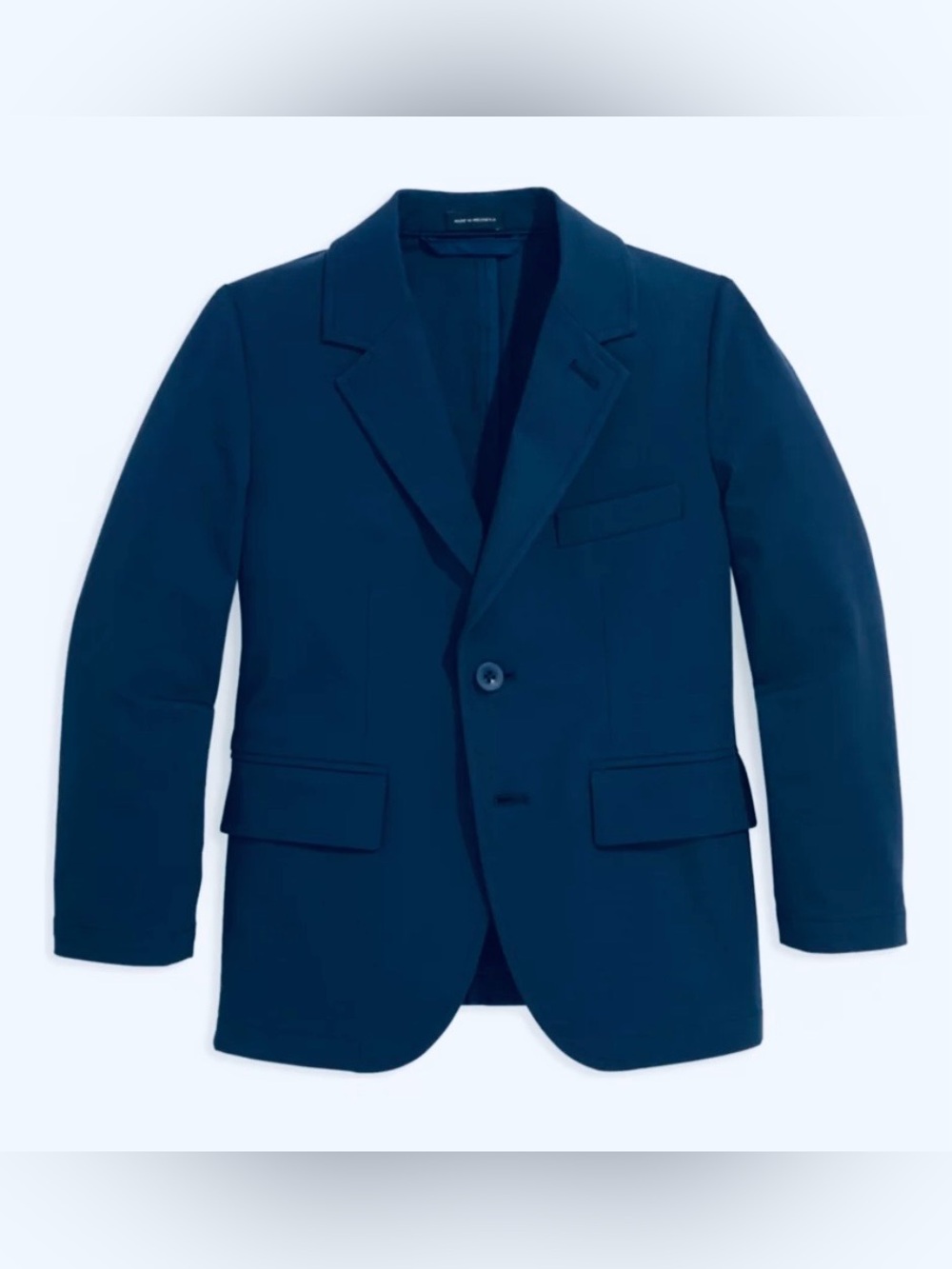 Vineyard Vines Youth Lightweight On-The-Go Cotton Blend Blue Blazer NWT